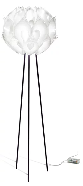 Lampada da terra Slamp, FLORA, dimmerabile, Bianco, Soggiorno, Plastica, Design