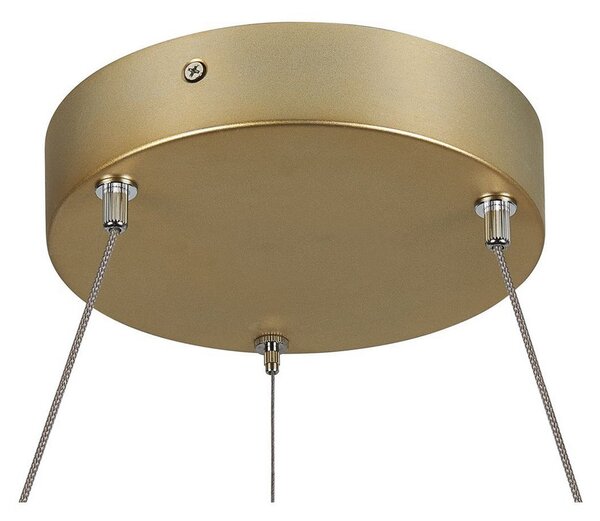 Lampada a sospensione SLV, One 60, dimmerabile, Dorato / Ottone, Soggiorno, Metallo, Moderno