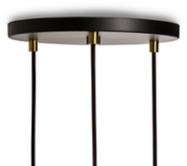Lampada a sospensione Tala, Triple Pendant, dimmerabile, Bianco, Sala da pranzo, Metallo