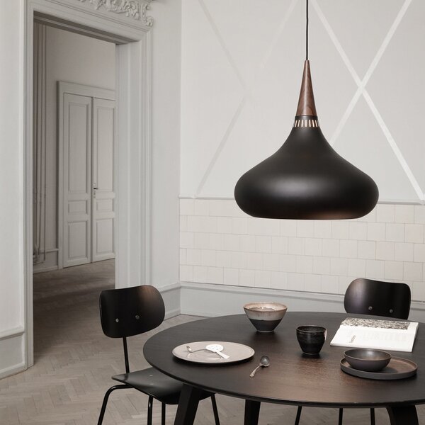 Lampada a sospensione FRITZ HANSEN, Orient P3, dimmerabile, Nero, Soggiorno, Metallo, Design