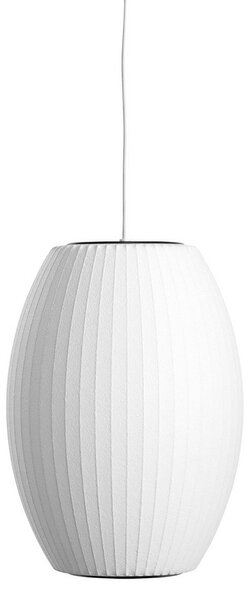 Lampada a sospensione HAY, Nelson Cigar Bubble, dimmerabile, Bianco, Soggiorno, Plastica, Design