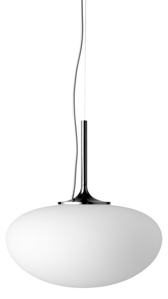 Lampada a sospensione GUBI, Stemlite, dimmerabile, Bianco, Soggiorno, Vetro, Design