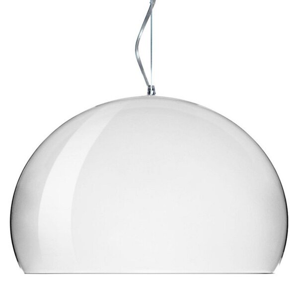 Lampada a sospensione Kartell, Small FL/Y, Metallizzato, Soggiorno, Plastica, Design