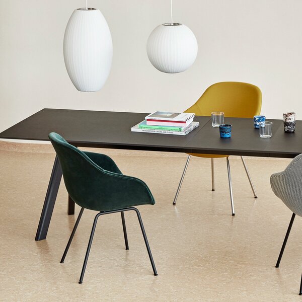 Lampada a sospensione HAY, Nelson Cigar Bubble, dimmerabile, Bianco, Soggiorno, Plastica, Design