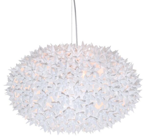 Lampada a sospensione Kartell, Bloom S1, Bianco, Soggiorno, Plastica, Design