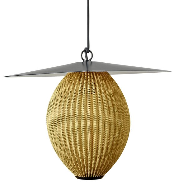 Lampade da esterno GUBI, Satellite, Nero, Balcone, Acciaio inossidabile, Design