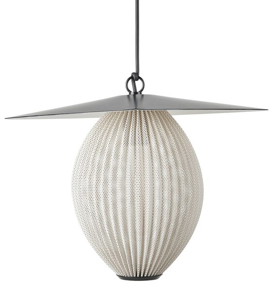 Lampade da esterno GUBI, Satellite, Nero, Balcone, Acciaio inossidabile, Design