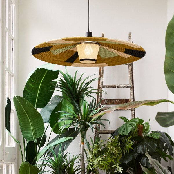 Lampada a sospensione Forestier, Parrot L, dimmerabile, Verde, Soggiorno, Design