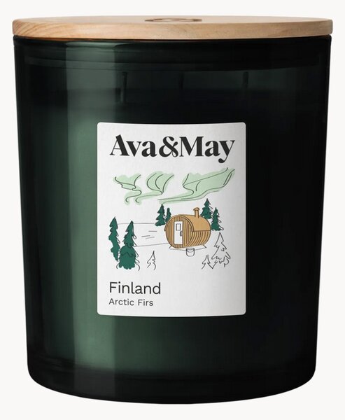 Candela profumata Finland (ambra, chiodi di garofalo & finocchio)