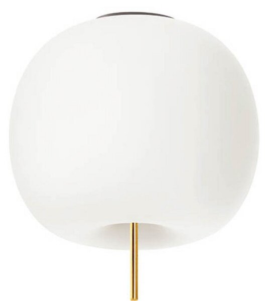Plafoniera kdln, Kushi XL, dimmerabile, Bianco, Soggiorno, Vetro, Design