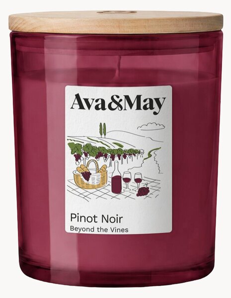 Candela profumata Pinot Noir (lampone, pesca & mirtillo)
