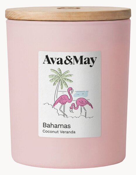 Candela profumata Bahamas (cocco, vaniglia e monoi)