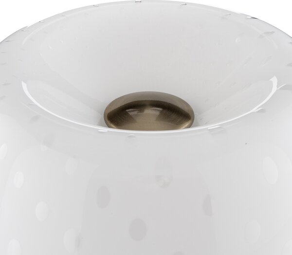 Lampade da tavolo Foscarini, Lumiere, dimmerabile, Bianco, Soggiorno, Vetro, Design