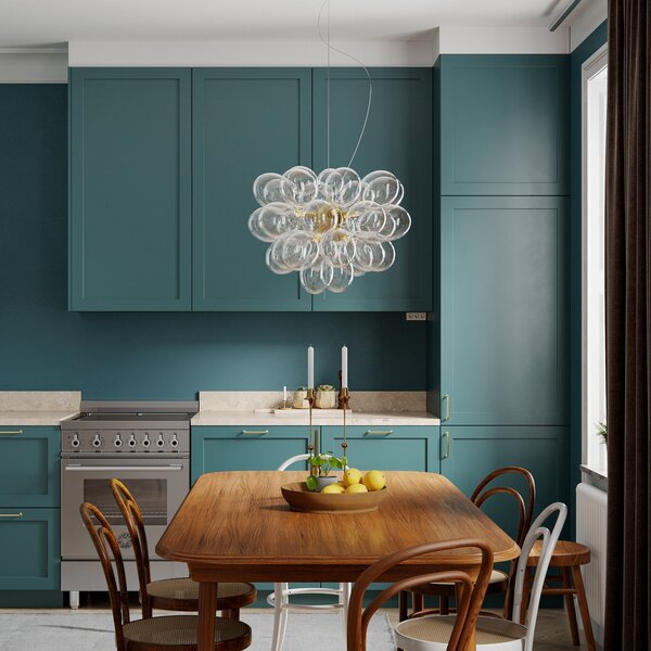 Lampada a sospensione By Rydéns, Gross, dimmerabile, Trasparente, Soggiorno, Vetro, Design