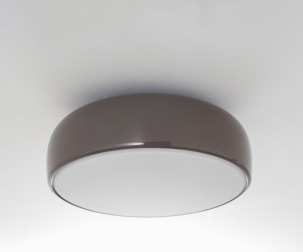 Plafoniera FLOS, SMITHFIELD, dimmerabile, Grigio, Soggiorno, Metallo, Design