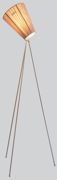 Lampada da terra Northern, Oslo Wood, dimmerabile, Beige, Soggiorno, Tessuto / Tessile, Design