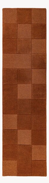 Passatoia in lana fatta a mano Checkerboard