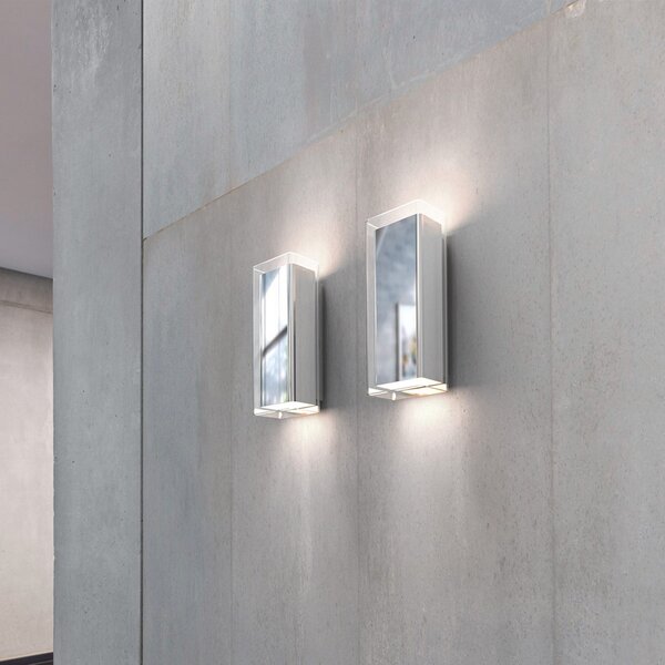 Applique da parete Serien Lighting, Rod Wall, dimmerabile, Metallizzato, Soggiorno, Vetro, Design