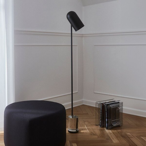Lampada da terra AYTM, Luceo, Nero, Soggiorno, Metallo, Design