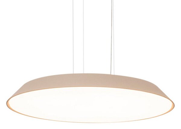 Lampada a sospensione Artemide, Febe, dimmerabile, Beige, Soggiorno, Plastica, Moderno