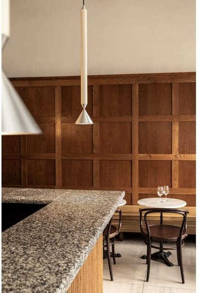 Lampada a sospensione Pholc, Arancione, Soggiorno, Alluminio