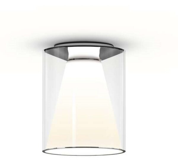 Plafoniera Serien Lighting, dimmerabile, Trasparente, Soggiorno, Vetro