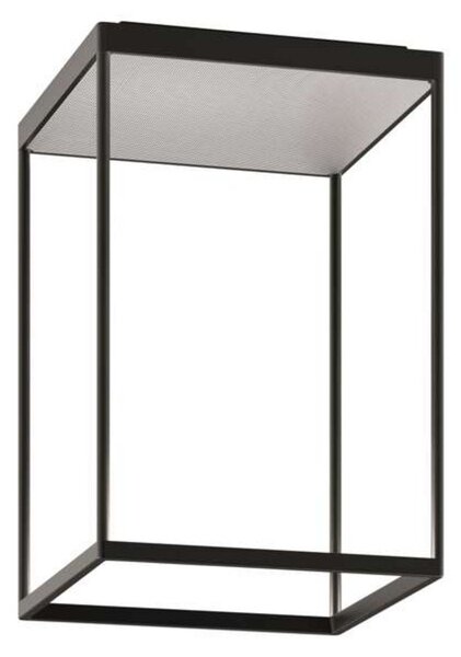 Plafoniera Serien Lighting, dimmerabile, Nero, Soggiorno, Alluminio