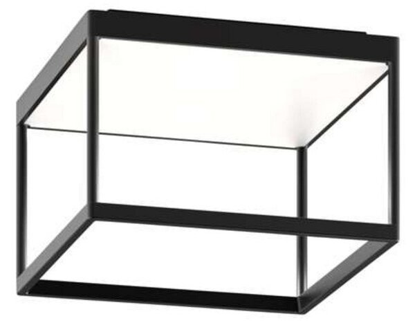 Plafoniera Serien Lighting, dimmerabile, Nero, Soggiorno, Alluminio
