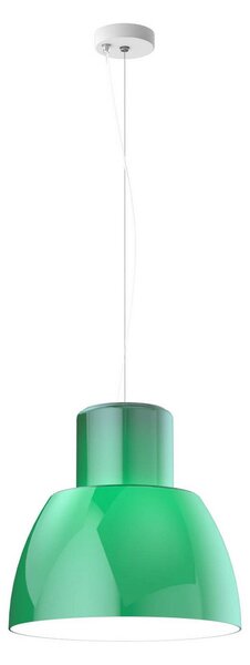 Lampada a sospensione Nemo Lighting, Lorosae, dimmerabile, Verde, Soggiorno, Vetro