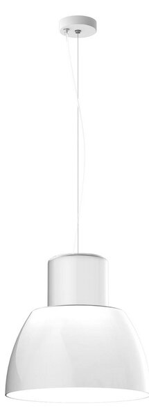 Lampada a sospensione Nemo Lighting, Lorosae, dimmerabile, Bianco, Soggiorno, Vetro