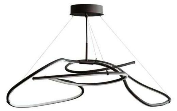 Lampadari 101 COPENHAGEN, dimmerabile, Nero, Soggiorno, Metallo, Moderno