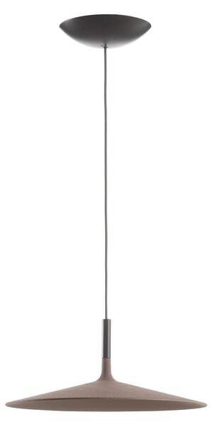 Lampada a sospensione Foscarini, Aplomb Large, dimmerabile, Marrone / Ruggine, Cucina, Cemento, Design