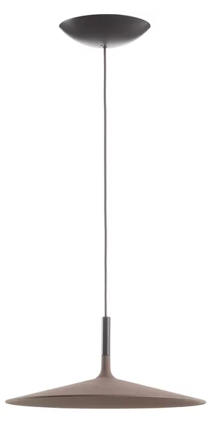 Lampada a sospensione Foscarini, Aplomb Large, dimmerabile, Marrone / Ruggine, Cucina, Cemento, Design
