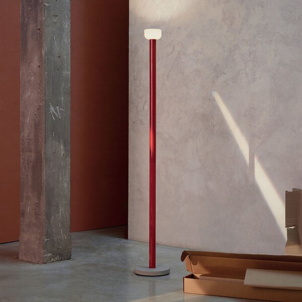 Lampada da terra FLOS, Bellhop, dimmerabile, Rosso, Soggiorno, Metallo, Design