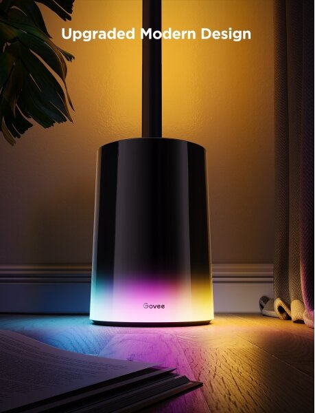 Govee - Lampada LED da terra Smart MATTER LED RGBICWW Wi-Fi + +TC