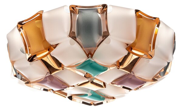 Plafoniera Slamp, Mida, dimmerabile, Multicolore, Soggiorno, Plastica, Design