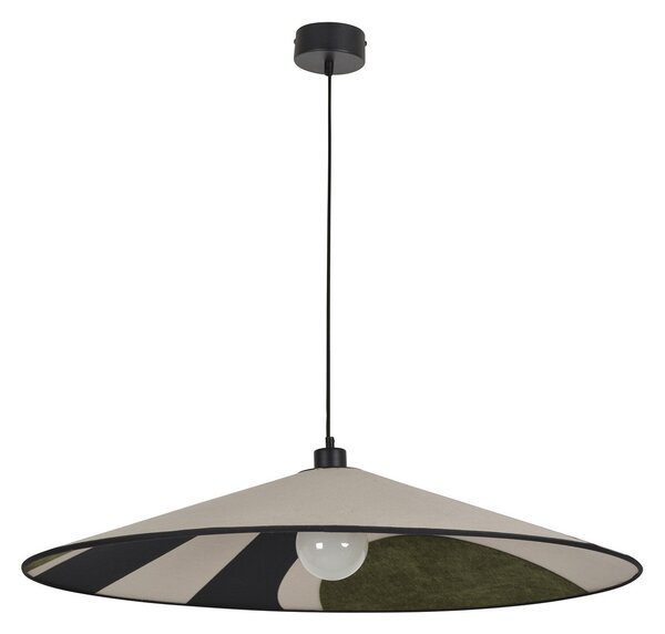 Lampada a sospensione MARKET SET, Sonia Laudet, dimmerabile, Marrone / Ruggine, Soggiorno, Tessuto / Tessile, Design