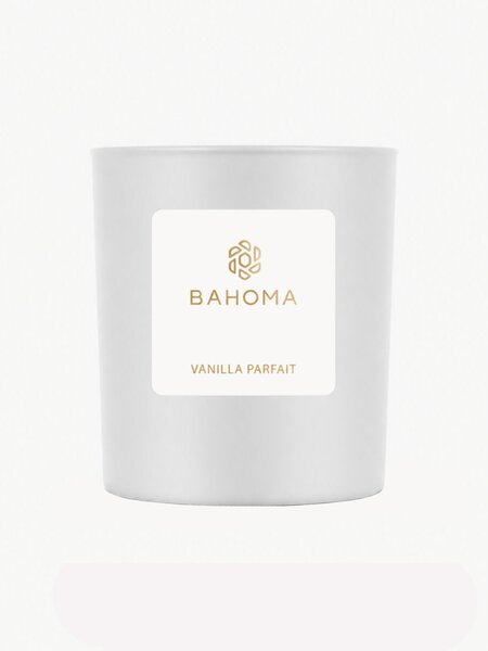 Candela profumata Vanilla Parfait (prugna, ambra, muschio)