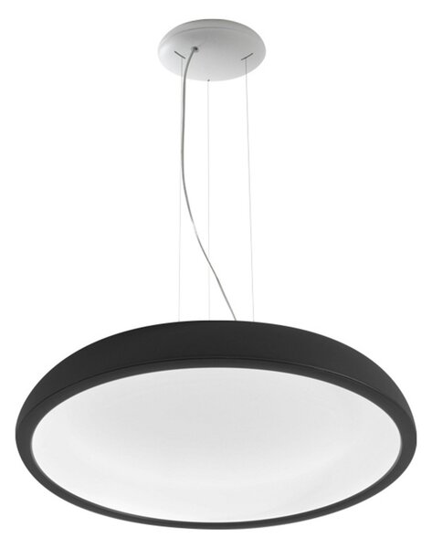 Lampada a sospensione Stilnovo, Reflexio, dimmerabile, Nero, Soggiorno, Metallo, Design