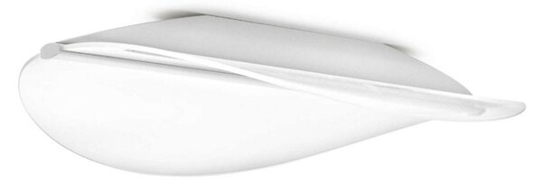 Plafoniera Stilnovo, Diphy, dimmerabile, Bianco, Soggiorno, Metallo, Design