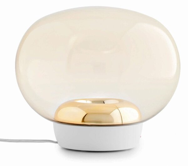 Lampade da tavolo Stilnovo, La Mariée, dimmerabile, Dorato / Ottone, Soggiorno, Vetro, Design