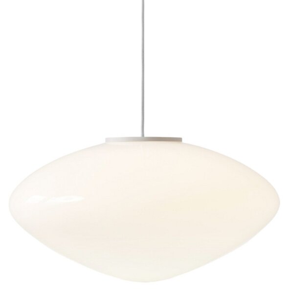 Lampada a sospensione &Tradition, Mist All The Way To Paris, dimmerabile, Bianco, Soggiorno, Vetro, Design