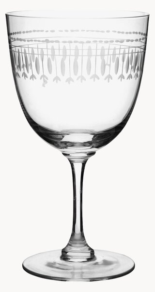 Set di 4 bicchieri da vino in cristallo soffiato Ovals