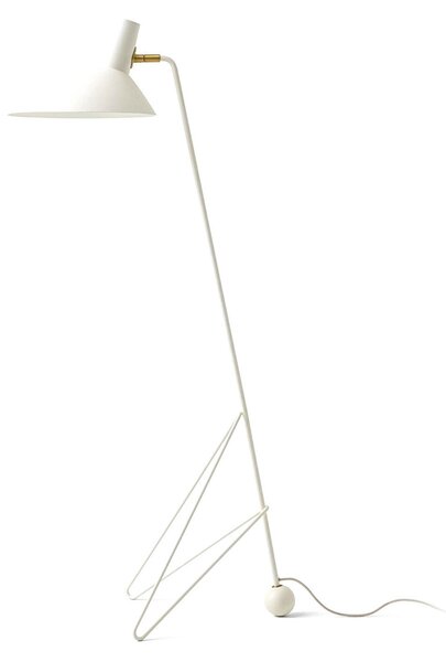 Lampada da terra &Tradition, Tripod HM8, Bianco, Soggiorno, Alluminio