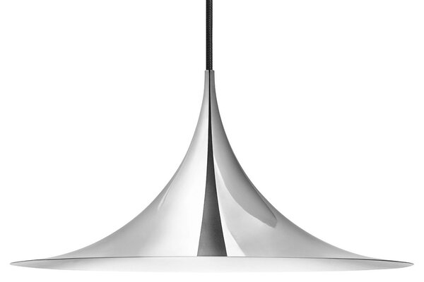 Lampada a sospensione GUBI, Semi, dimmerabile, Metallizzato, Soggiorno, Metallo, Design