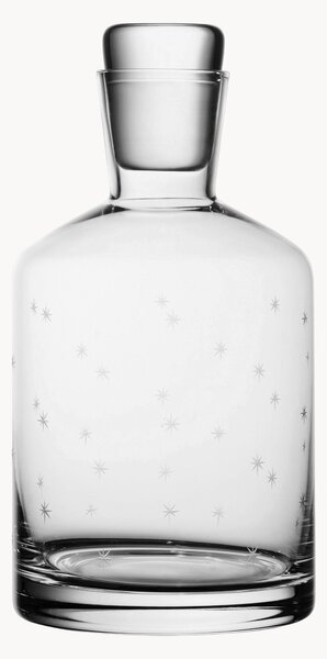 Caraffa in cristallo soffiato Stars, 800 ml