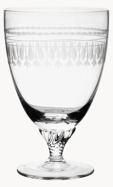 Set di 6 bicchieri da bistro in cristallo soffiato Ovals
