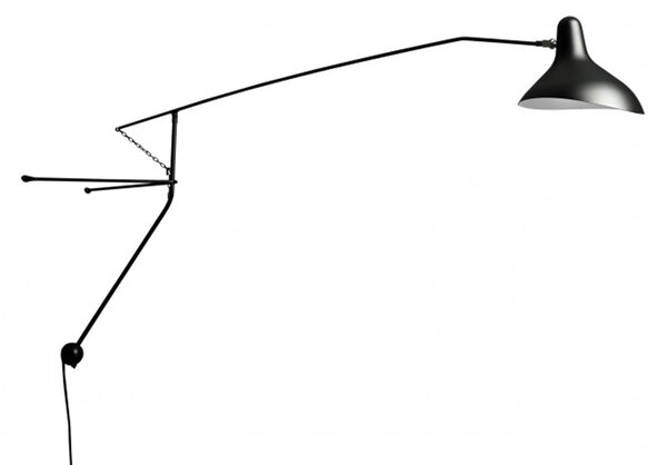 Mantis BS2 Nero Applique da Parete - Schottlander