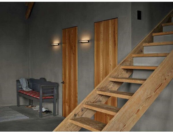 Crib LED Applique da Paretem IP44 Nero - Serien Lighting