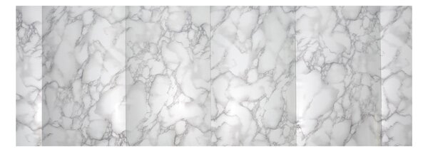 Set di 6 adesivi murali 60x30 cm Carrara - SP TREND